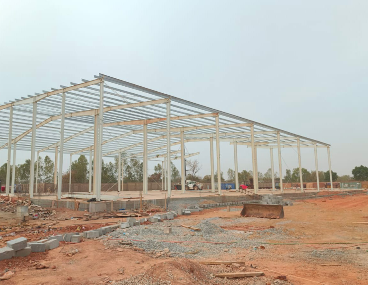 Industrial Steel Structure – Burkina Faso - Image 1