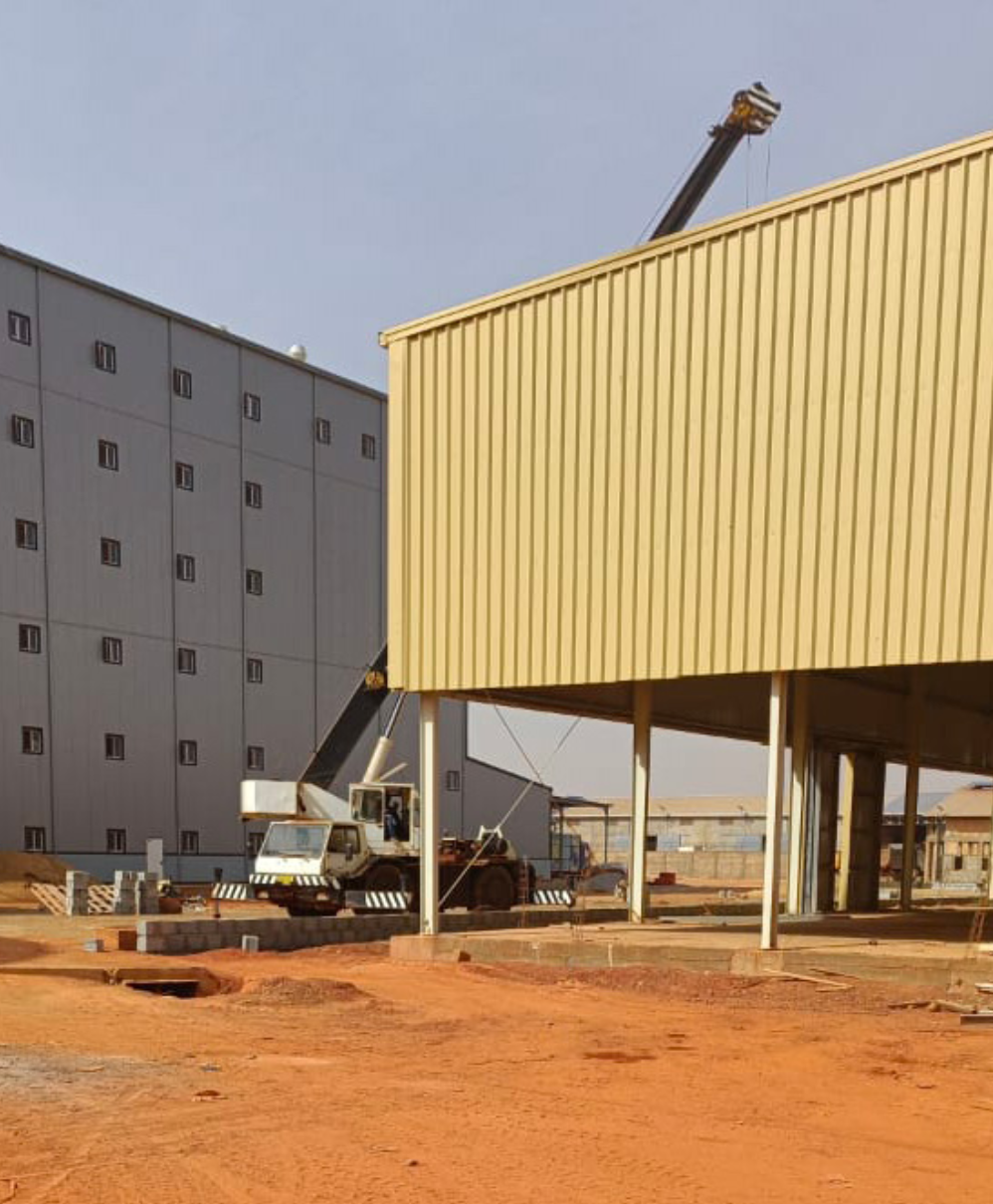 Industrial Steel Structure – Burkina Faso